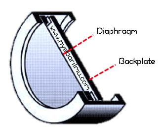 Skema dari Condeser Microphone