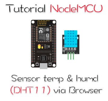 Thumbnail monitoring DHT11 via browser