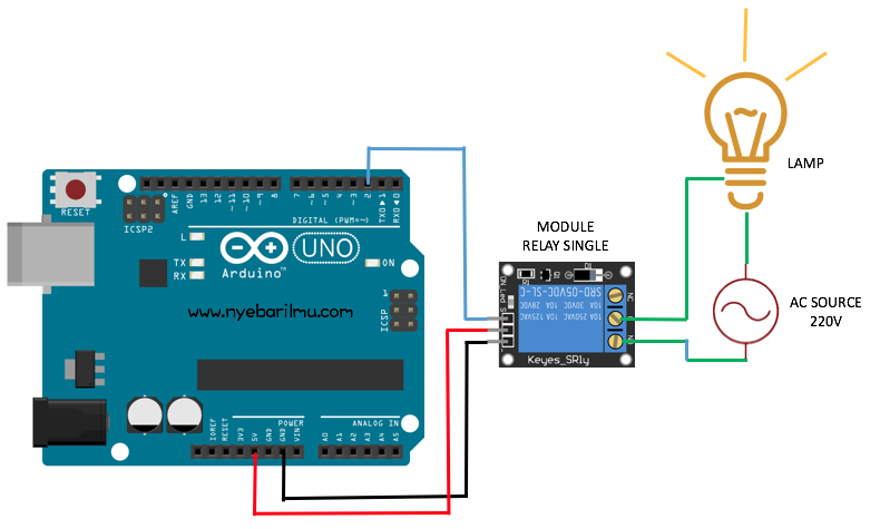 Tutorial arduino mengkases relay