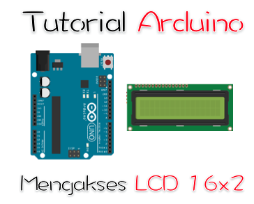 Cara mengakses modul display LCD 16×2