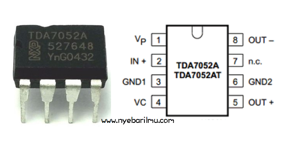 Audio Amplifier IC TDA7052