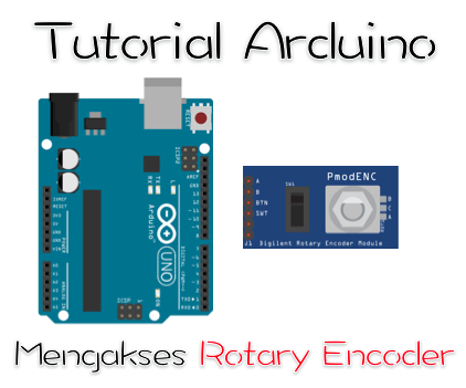 Thumbnail tutorial mengakses rotary encoder