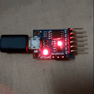 module Attiny85 digispark