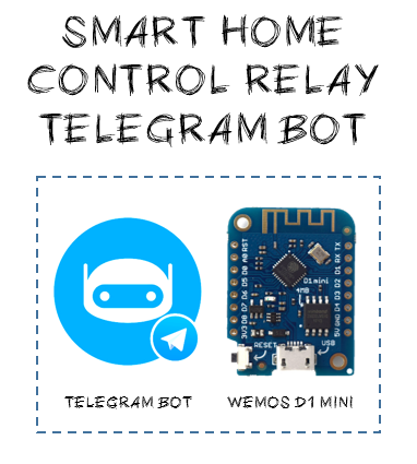 Telegram bot - smart home control relay wemos d1 mini