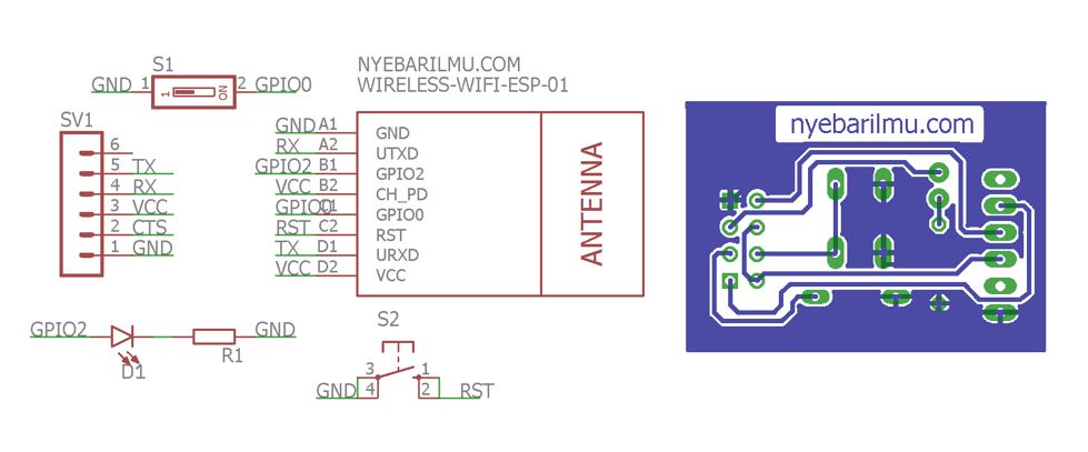 Tutorial iot ESP-01 Programming