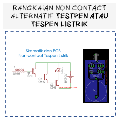 RANGKAIAN ALTERNATIF NON CONTACT TESPEN LISTRIK