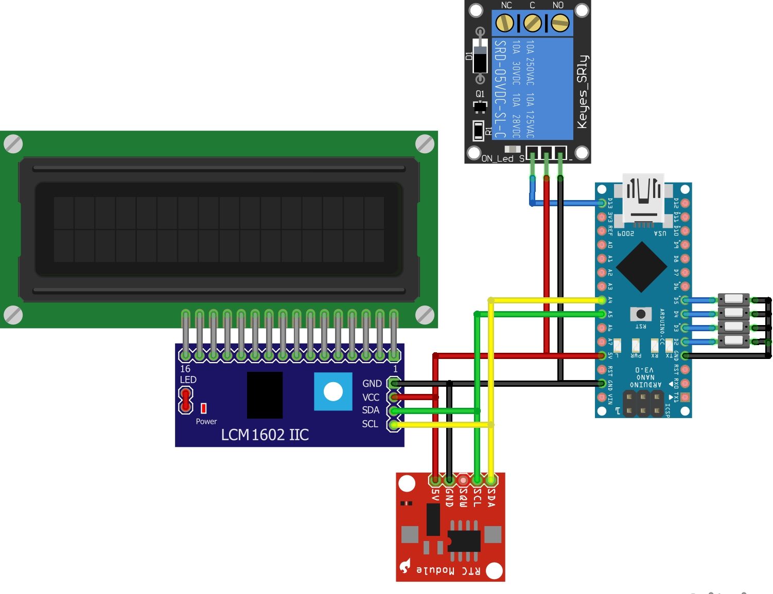 Digital clock Module RTC DS1307