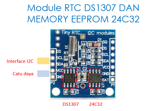 Jam Digital RTC DS1307