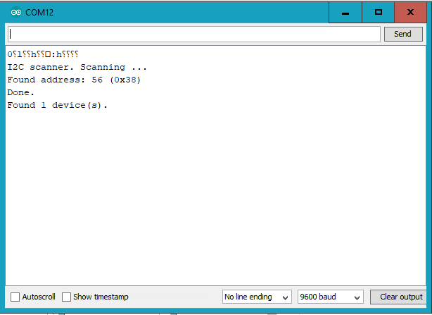 I2C SCANNER WEMOS D1 MINI DAN PCF8574