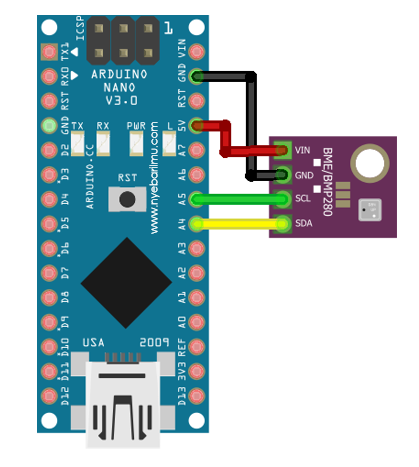 Rangkaian sensor BME280 dan Arduino Nano.PNG