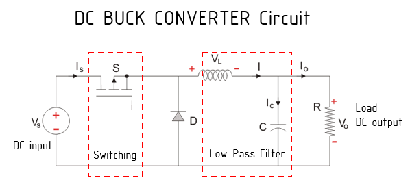 Prinsip kerja dc buck converter