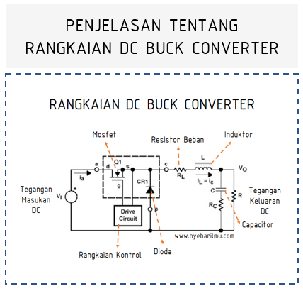 Rangkaian CHOOPER DC Buck Converter