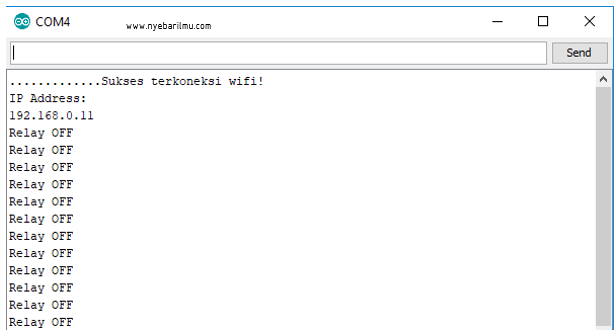 Serial monitor tutorial iot esp8266