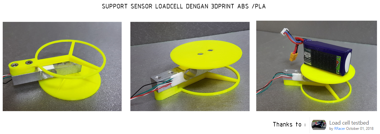 3d print loadcell timbangan digital