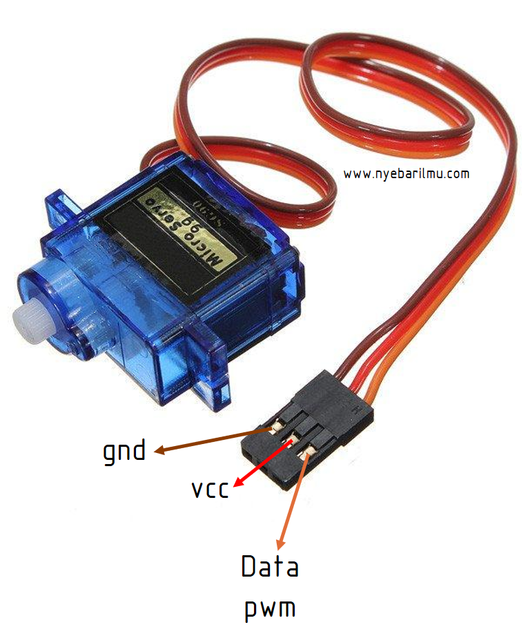 Pin Out Servo Micro SG90