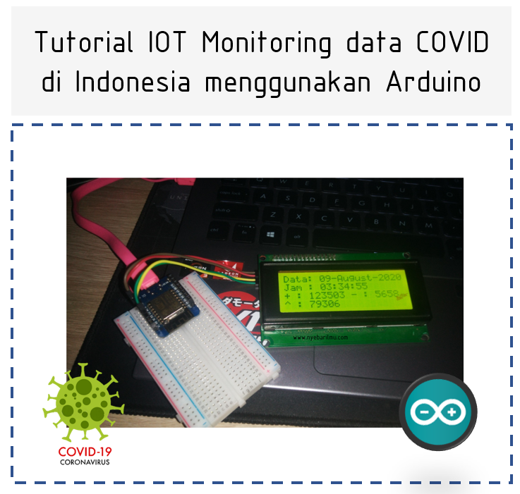 thumbnail monitoring covid indonesia dengan arduino
